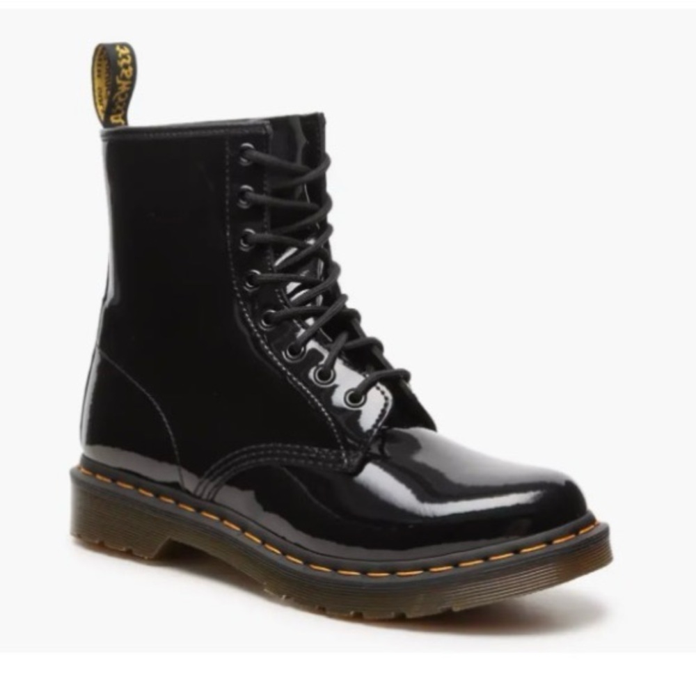 Dr. Martens 1460 Boots- Black patent leather